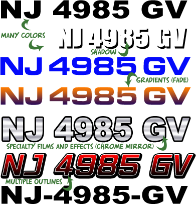 New Jersey Boat Registration Numbers